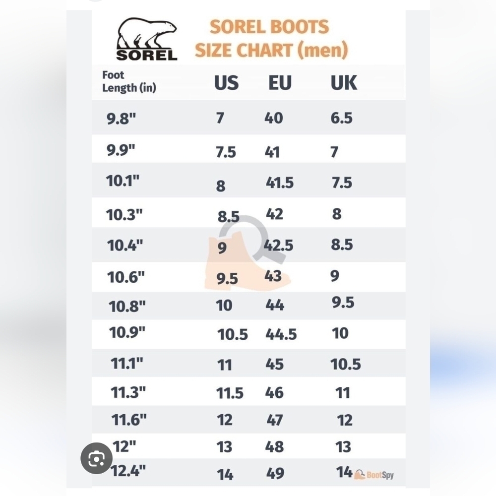 Sorel Osprey Mens Heavy Duty  Winter Boots - Picture 8 of 15